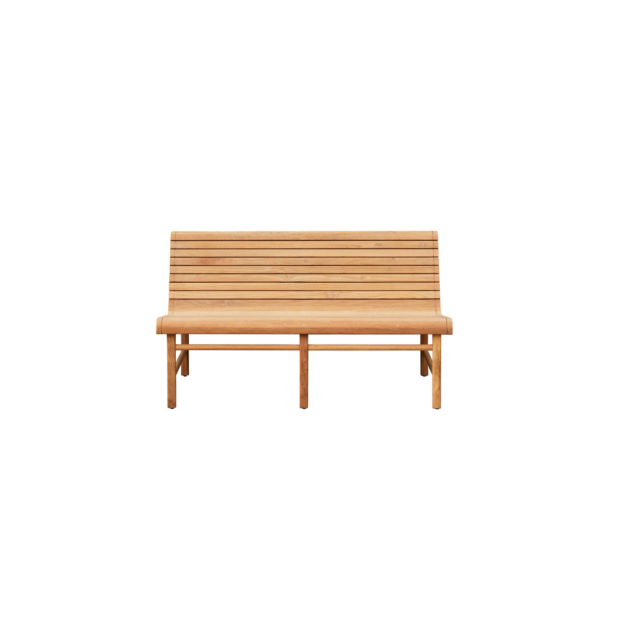 Tikamoon Gartenbank Natur 140x77x80 cm