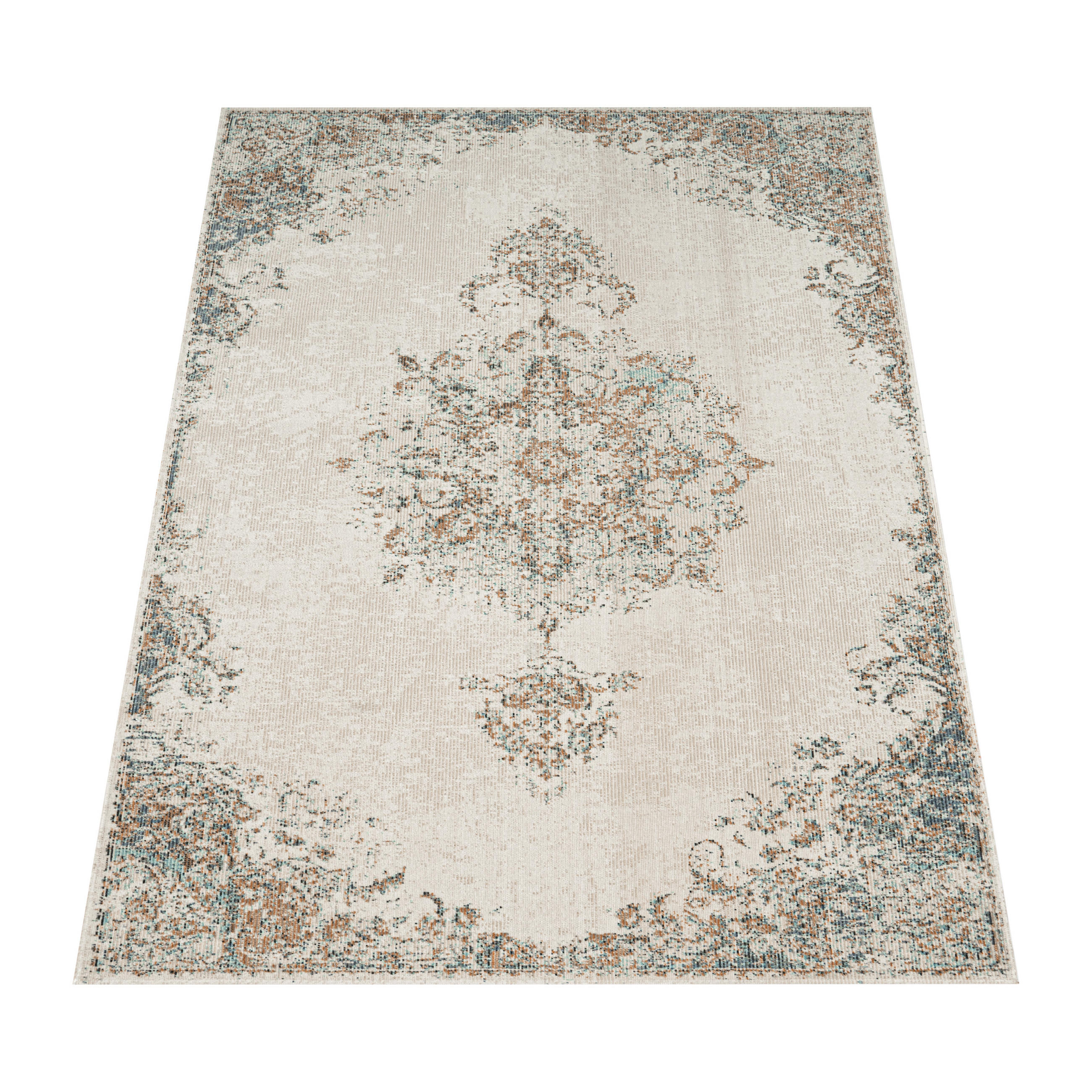 OUTDOORTEPPICH 60/100 cm Torres 281 - Creme, Textil (60/100cm) - Paco Home