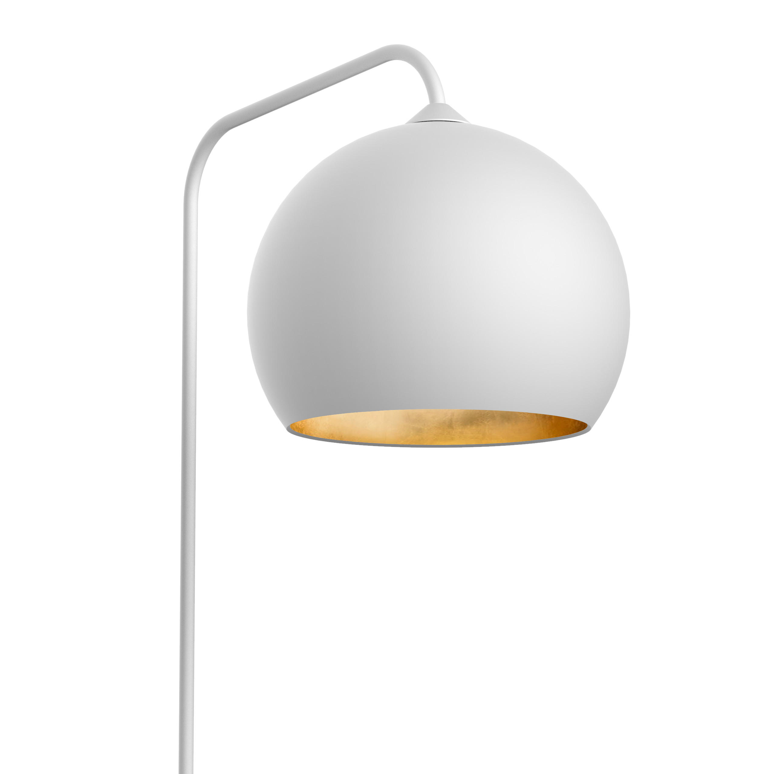 STEHLEUCHTE - Goldfarben, Metall (40/65/170cm) - Lumicom