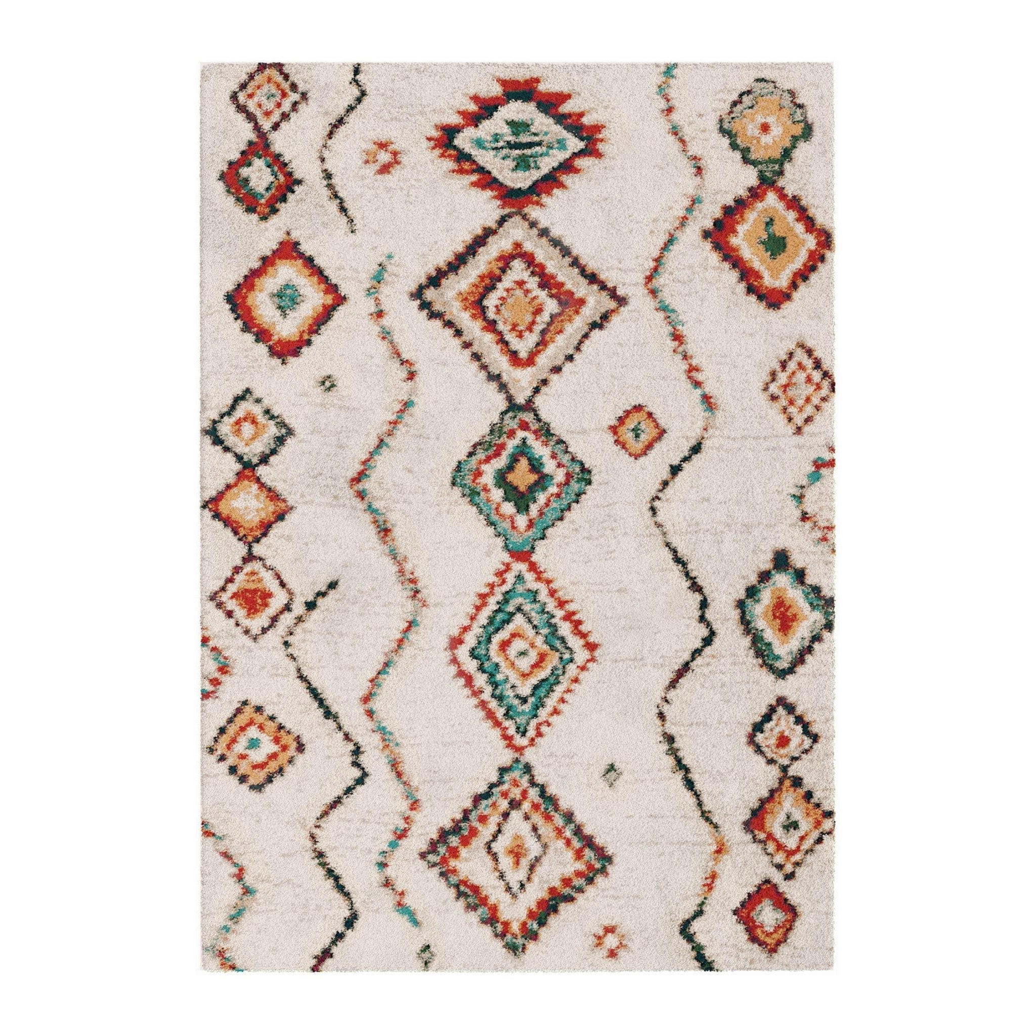 TEPPICH dick bequem mehrfarbig - Multicolor, Textil (120/170cm) - AFK Living