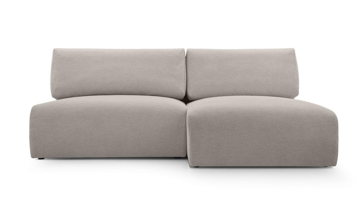 ECKSOFA mit Schlaffunktion Greste, Beige - Beige, Textil (150/223cm) - Meblito