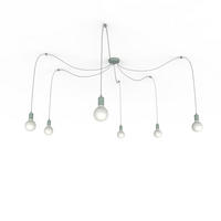 HÄNGELEUCHTE - Grün, Metall (6/6/6cm) - Lumicom