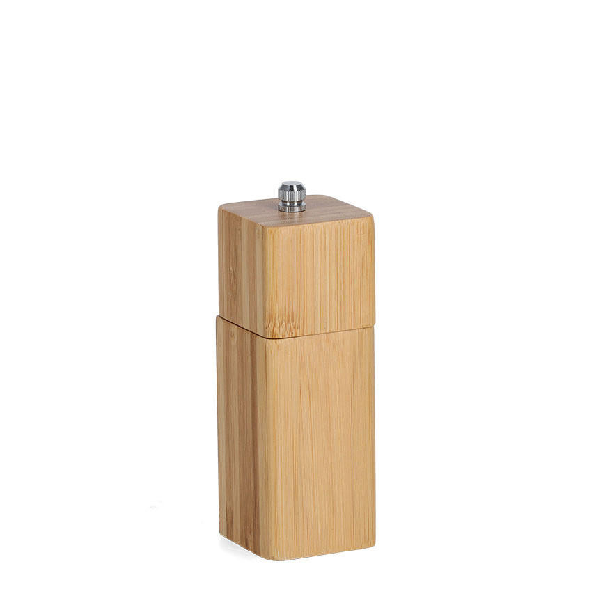 GEWÜRZMÜHLE für Salz und Pfeffer 5/5/13,5 cm - Braun, Naturmaterialen (5/13.5/5cm) - ZELLER