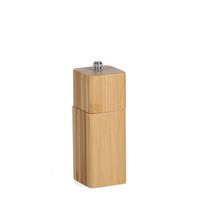GEWÜRZMÜHLE für Salz und Pfeffer 5/5/13,5 cm - Braun, Naturmaterialen (5/13.5/5cm) - ZELLER
