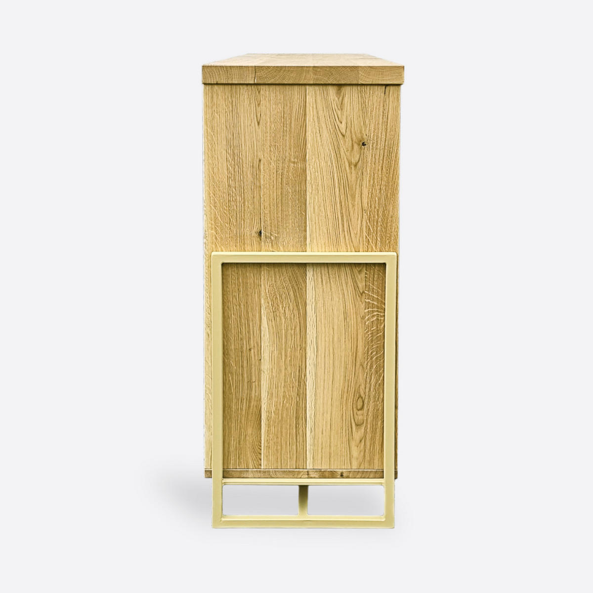 KOMMODE aus Eiche mit Schubladen für Ihr Zuhause CARIN I - Eichefarben, Holz (130/100/40cm) - Rawood Furniture