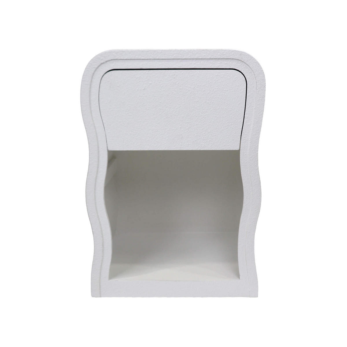 NACHTTISCH Edelweiss 40/30/55 cm - Weiß, Holzwerkstoff (40/55/30cm) - Mobili Rebecca