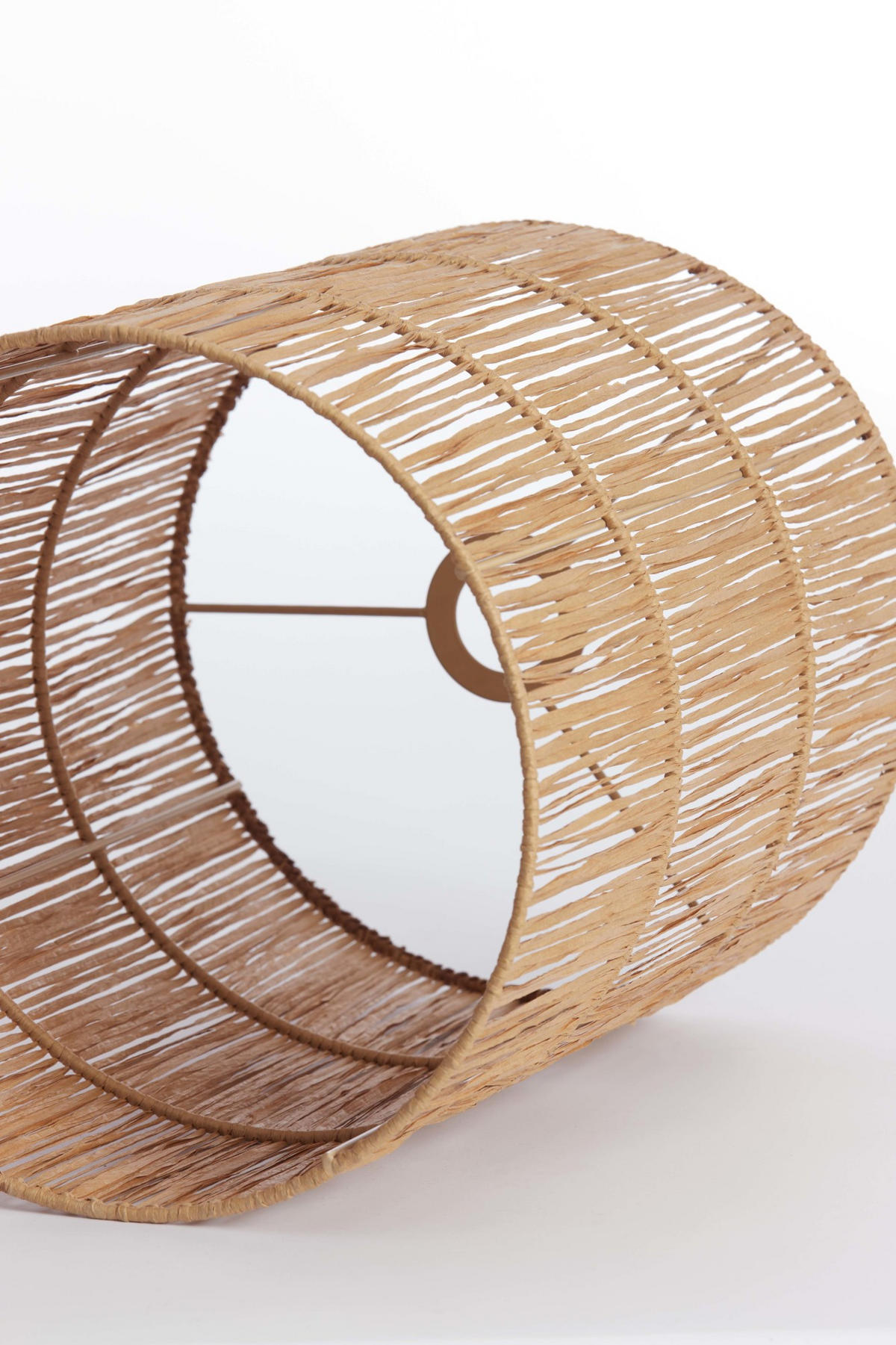 LAMPENSCHIRM Lanzano Braun Ø25/30 cm - Braun, Textil (25/25/30cm) - Light & Living