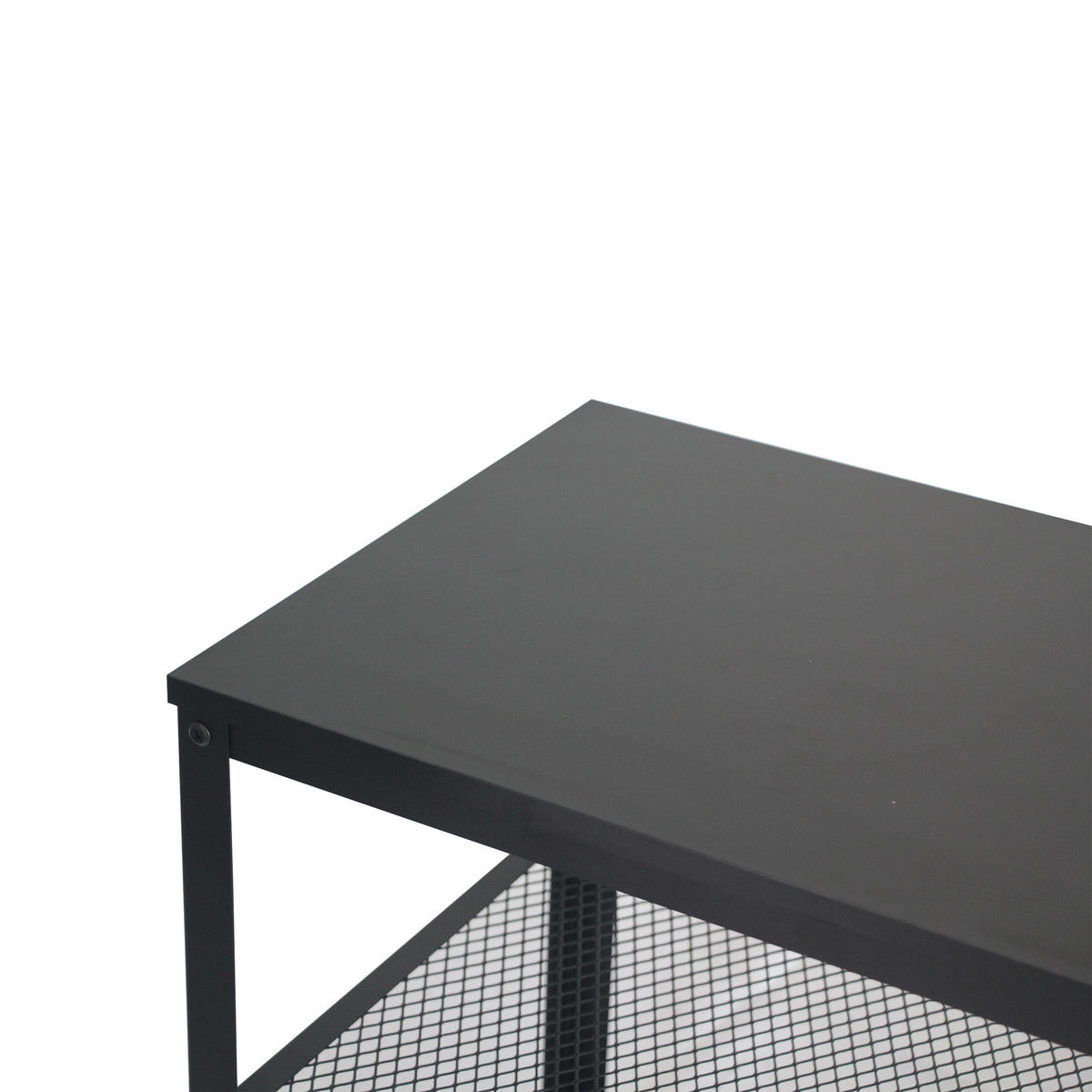 ROLLWAGEN - Schwarz, Holzwerkstoff/Kunststoff (60/61/40cm) - Relaxdays