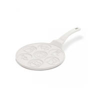 PFANNKUCHENPFANNE Weiß 26/26/1.3 cm BH7780 - Weiß, Metall (26cm) - Berlinger Haus
