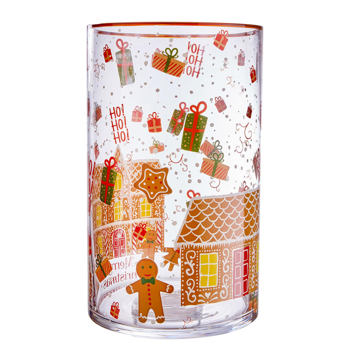 WINDLICHT Christmas Delight - Multicolor, Glas (18/29/18cm) - Butlers