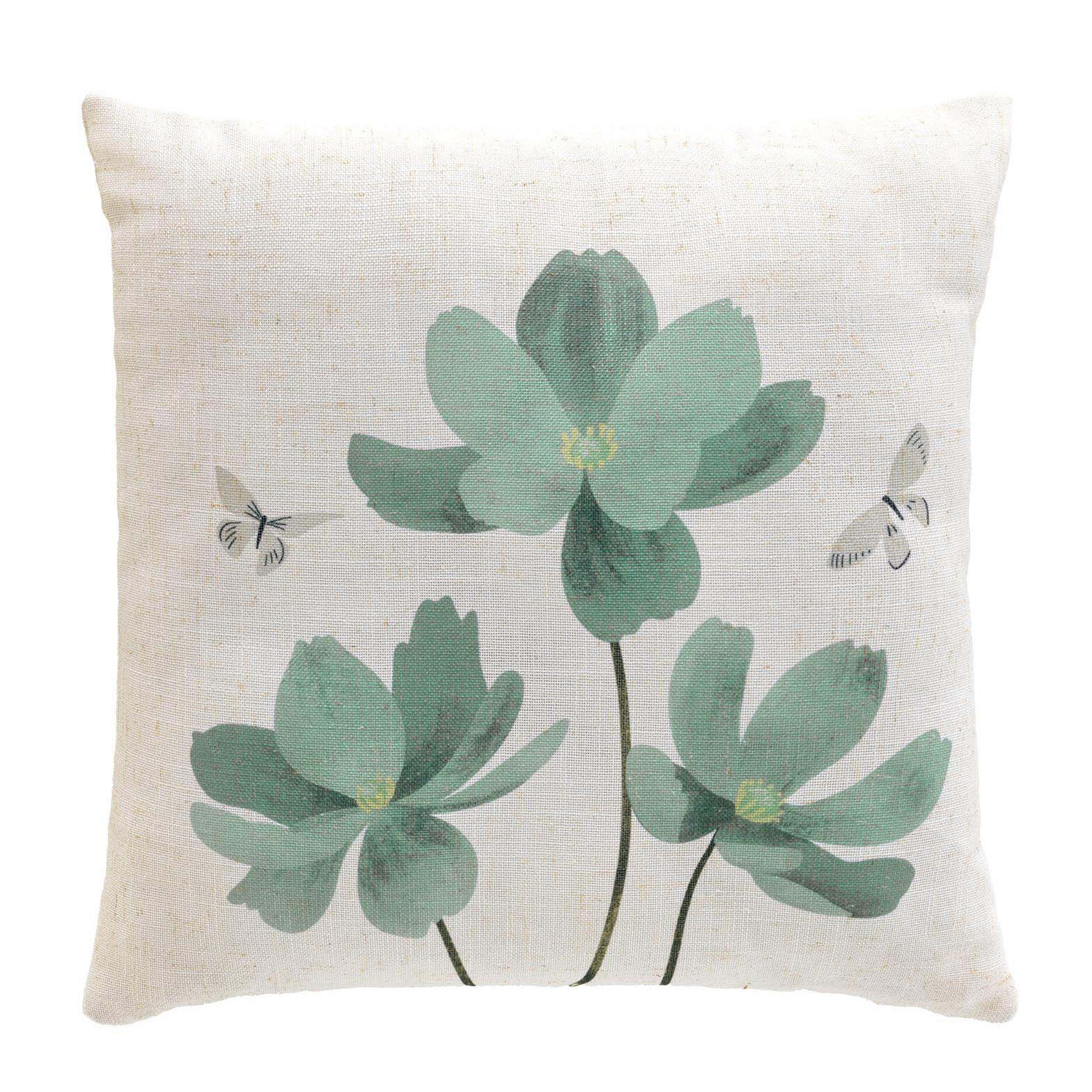 DEKOKISSEN Palmiflore 45/45 cm - Multicolor, Textil (45/45cm) - Douceur d´intérieur