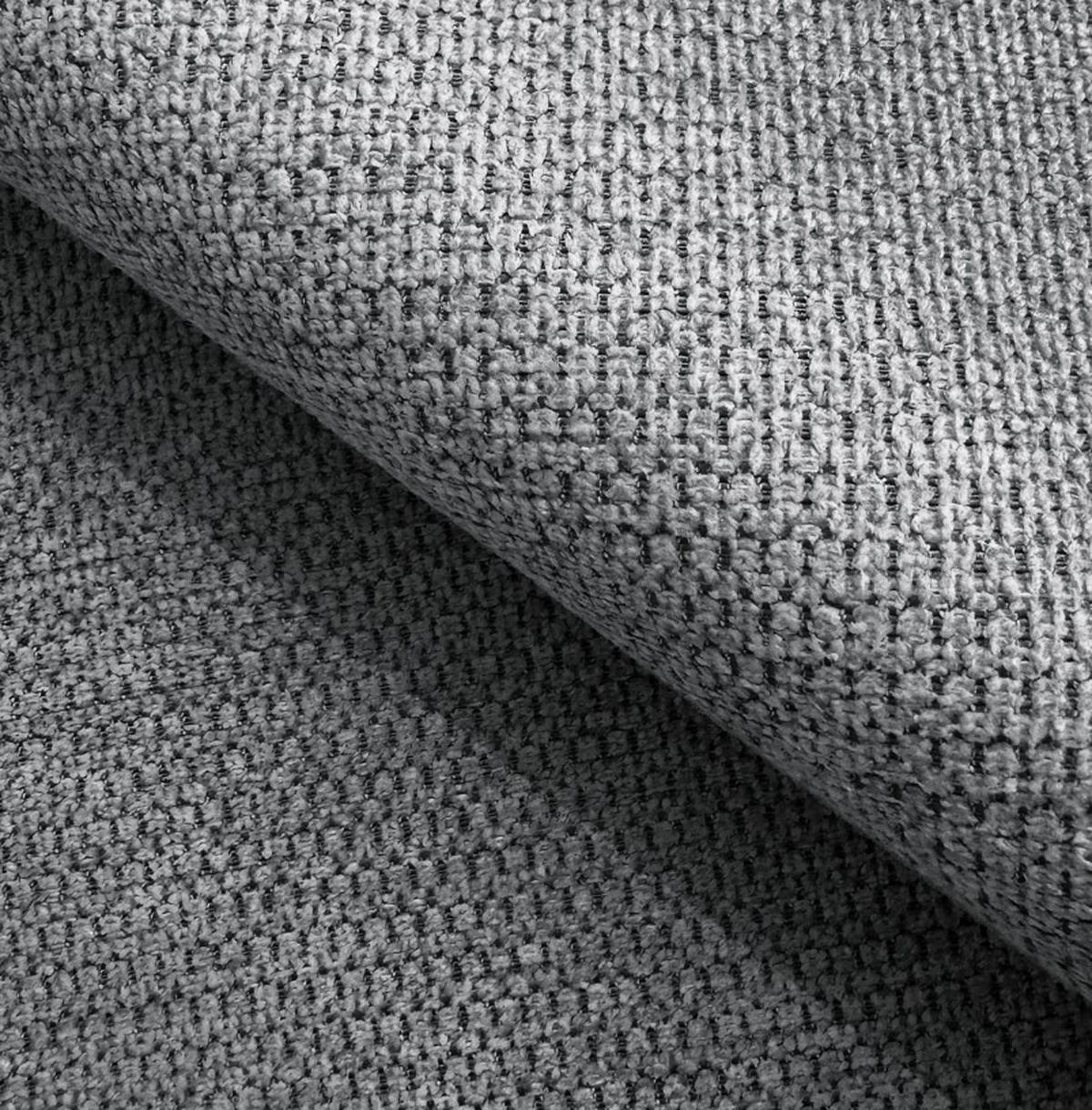 SOFA OLIO Mit Schlaffunktion Und Bettkasten, Bonell-Taschenfederung, Aragon-Stoff, lose Rückenkissen, freistehend, 238x101x86 cm Grey - Grau, Holz/Textil (238/86/101cm) - DomoHome