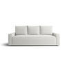 SOFA mit Schlaffunktion SAVIO Quelle 01 - Weiß, Textil (232/90/90cm) - Bedante