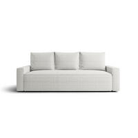 SOFA mit Schlaffunktion SAVIO Quelle 01 - Weiß, Textil (232/90/90cm) - Bedante
