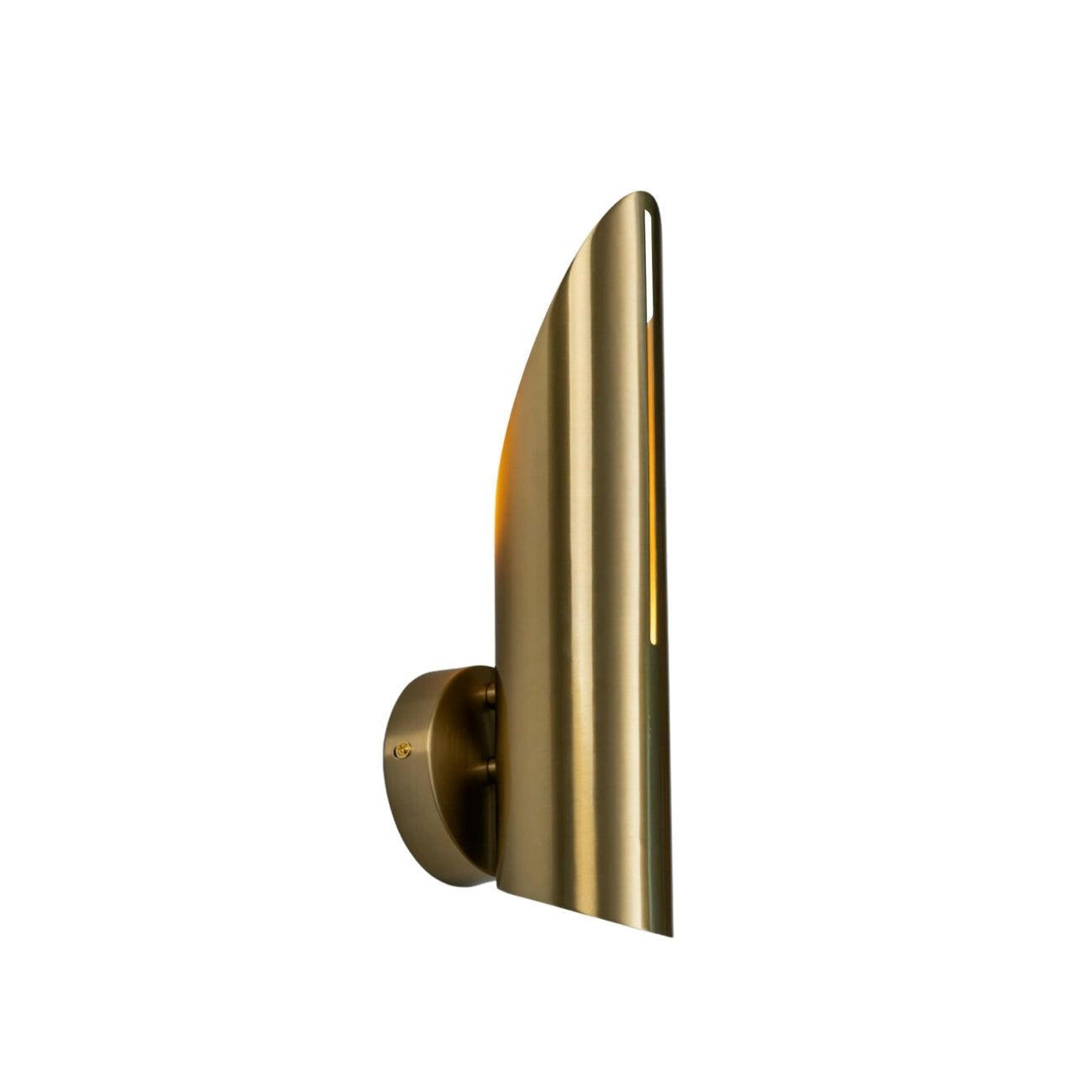 WANDLEUCHTE Tingo, Gold / Messing, 35cm - Goldfarben, Metall (8/35/11cm) - KOSILUM
