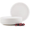 TELLER-SET VICTO 6-tlg Speiseteller - Weiß, Keramik (27cm) - KONSIMO®