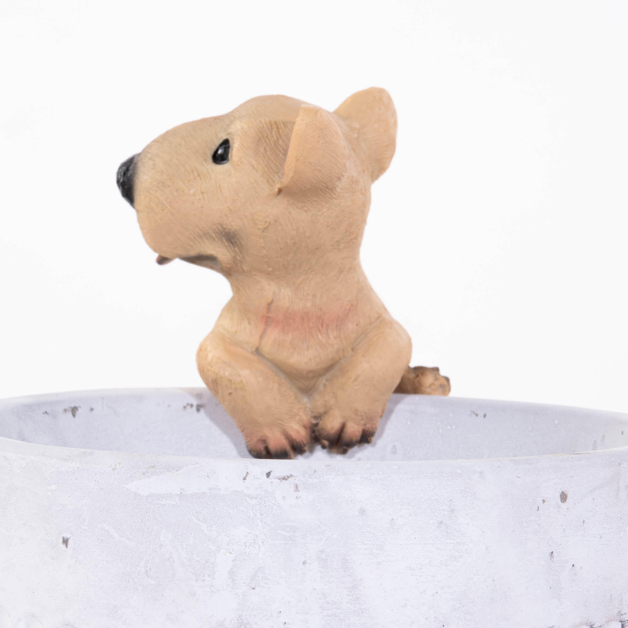 DEKOFIGUR Hundchen für Blumentopf - Multicolor, Kunststoff (9.5/5/9.5cm)