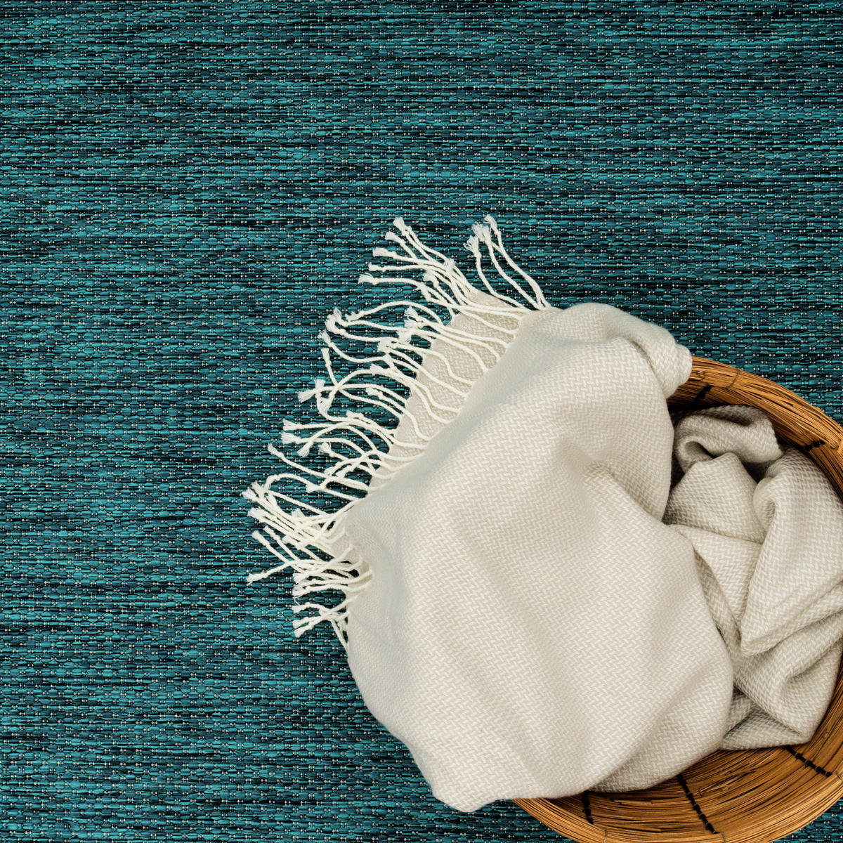 OUTDOORTEPPICH 300/400 cm Roma 272 - Türkis, Textil (300/400cm) - Paco Home