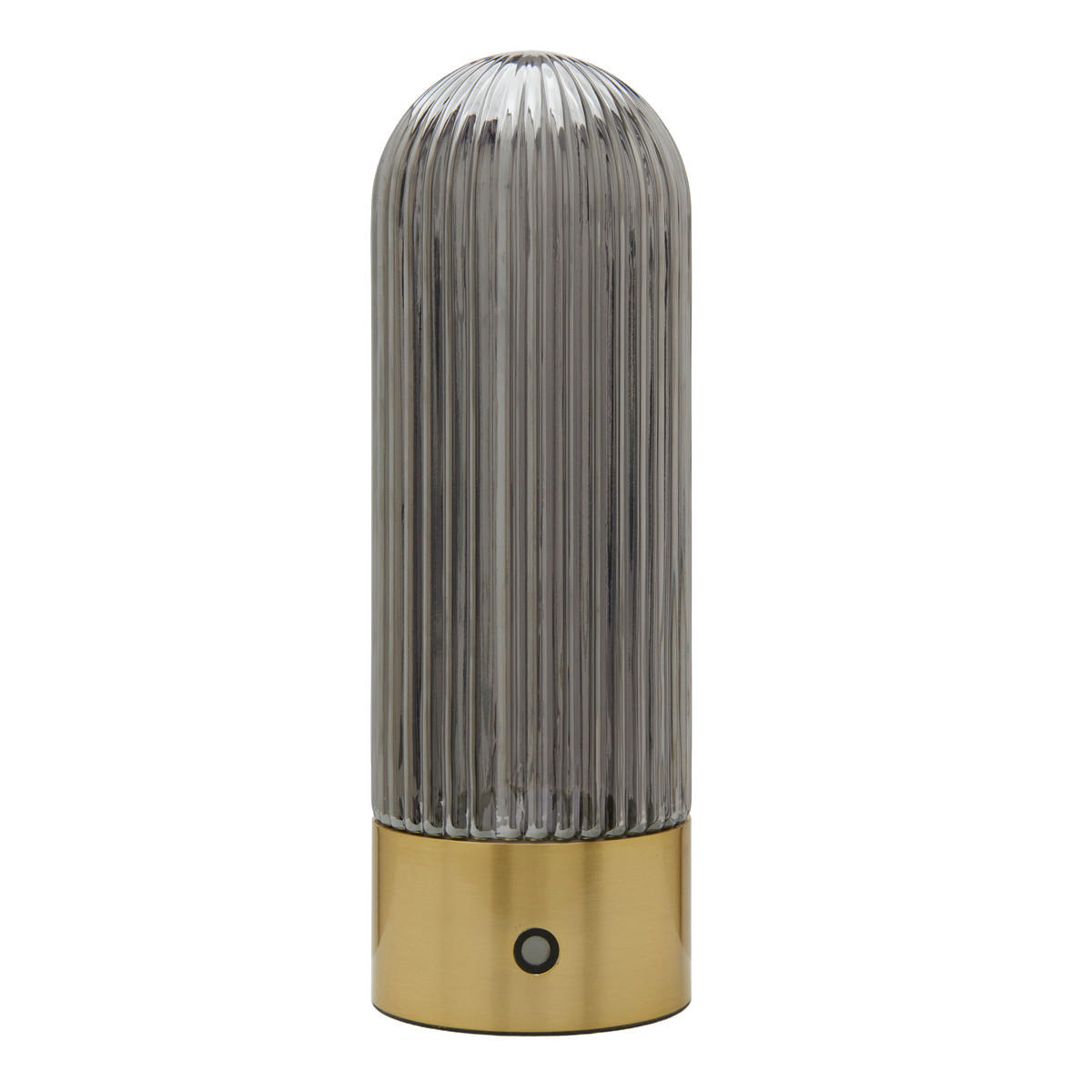 TISCHLAMPE Touareg Rauch H.50cm - Goldfarben, Metall (16/9/27cm) - Signature