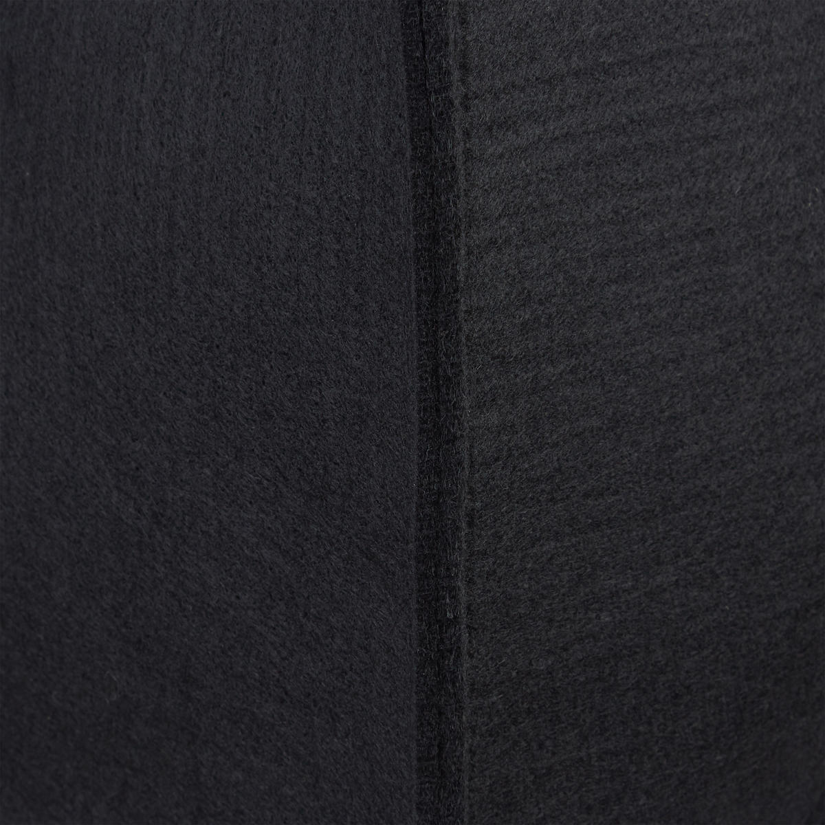 KAMINHOLZTASCHE - Schwarz, Textil (25/25/50cm) - Relaxdays