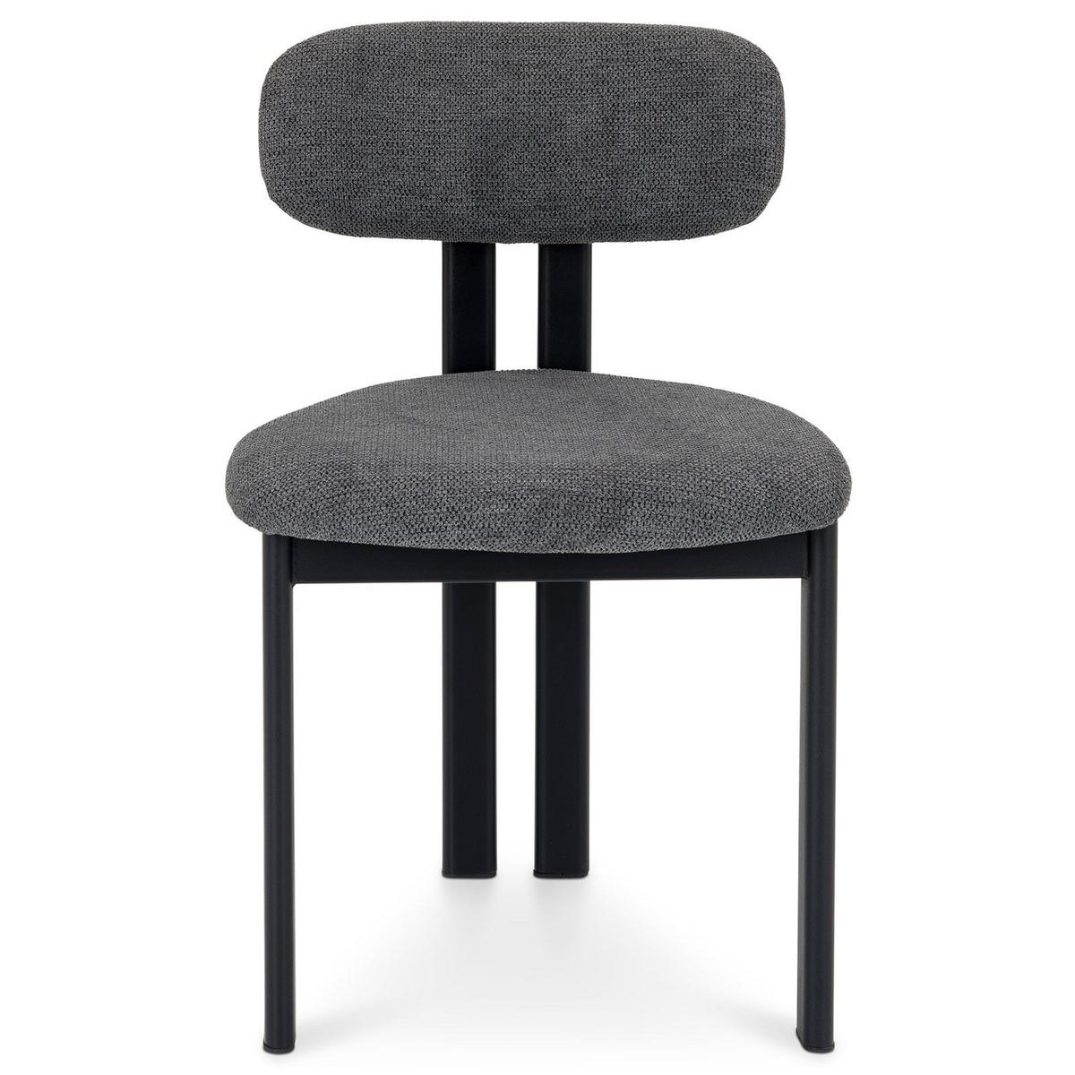 ESSGRUPPE ORSA FRANCA 7er Set Eiche - Eichefarben, Holzwerkstoff/Metall - IDIMEX