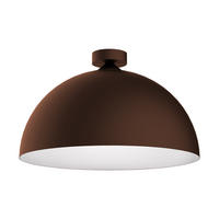 DECKENLEUCHTE - Dunkelbraun, Metall (60/60/30cm) - Lumicom