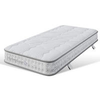 TASCHENFEDERKERNMATRATZE 90/200 cm Weiß H3 - Weiß, Textil (90/200cm) - Oxeza