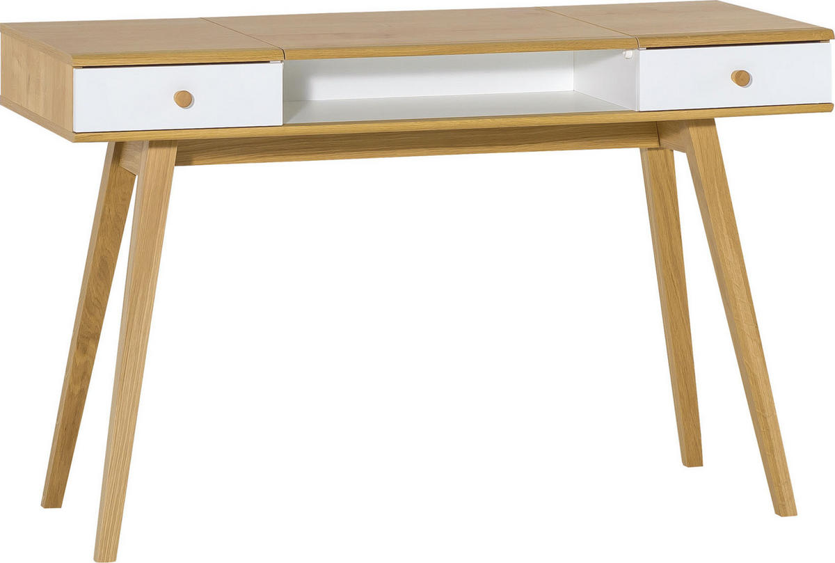 SCHMINKTISCH - Weiß, Holzwerkstoff (120/76/50cm) - Vox Möbel