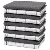 GESCHIRRTÜCHER, 10er-Set, 45x60 cm, 100% Baumwolle, farblich sortiert - Multicolor, Textil (45/60cm) - Zollner