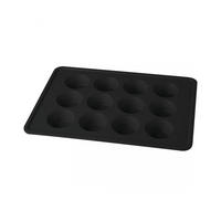 MUFFINFORM Schwarz 42.3/28/3.5 cm BH7876 - Schwarz, Metall (28/3.5/42.3cm) - Berlinger Haus