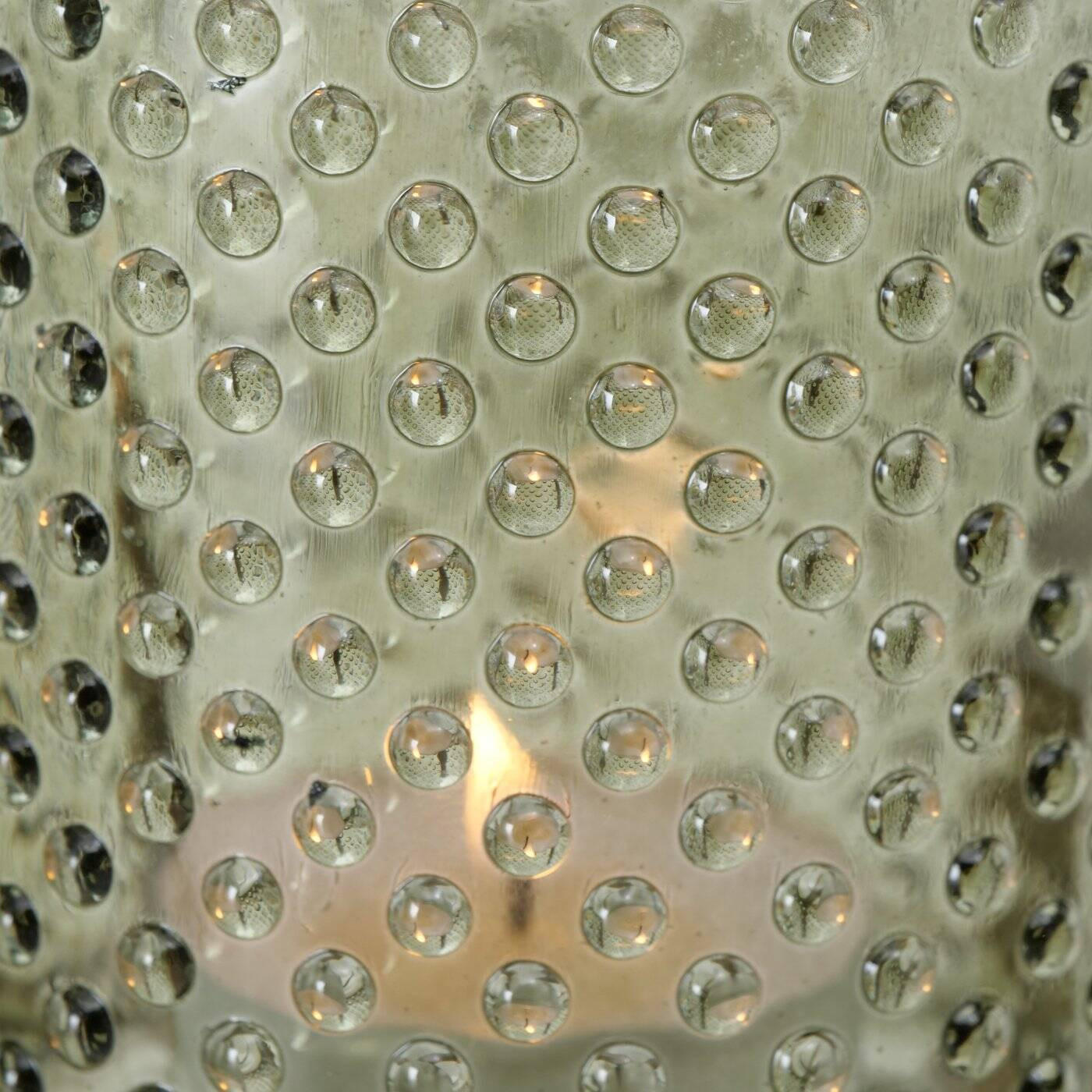TEELICHTHALTER Bolito Ø 8 cm - Grün, Glas (16cm) - Boltze Home