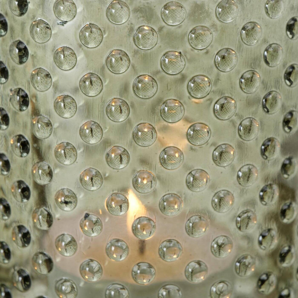 TEELICHTHALTER Bolito Ø 8 cm - Grün, Glas (16cm) - Boltze Home