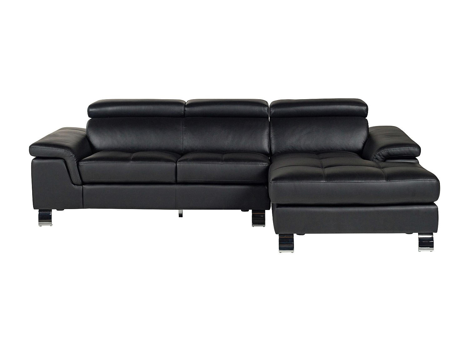 Vente-Unique Sofa Schwarz 260x79x167 cm