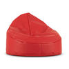 SITZSACK COSMO aus Lederoptik, Rot - Rot, Textil (85/80/85cm) - KONSIMO®