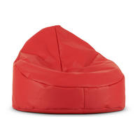 SITZSACK COSMO aus Lederoptik, Rot - Rot, Textil (85/80/85cm) - KONSIMO®