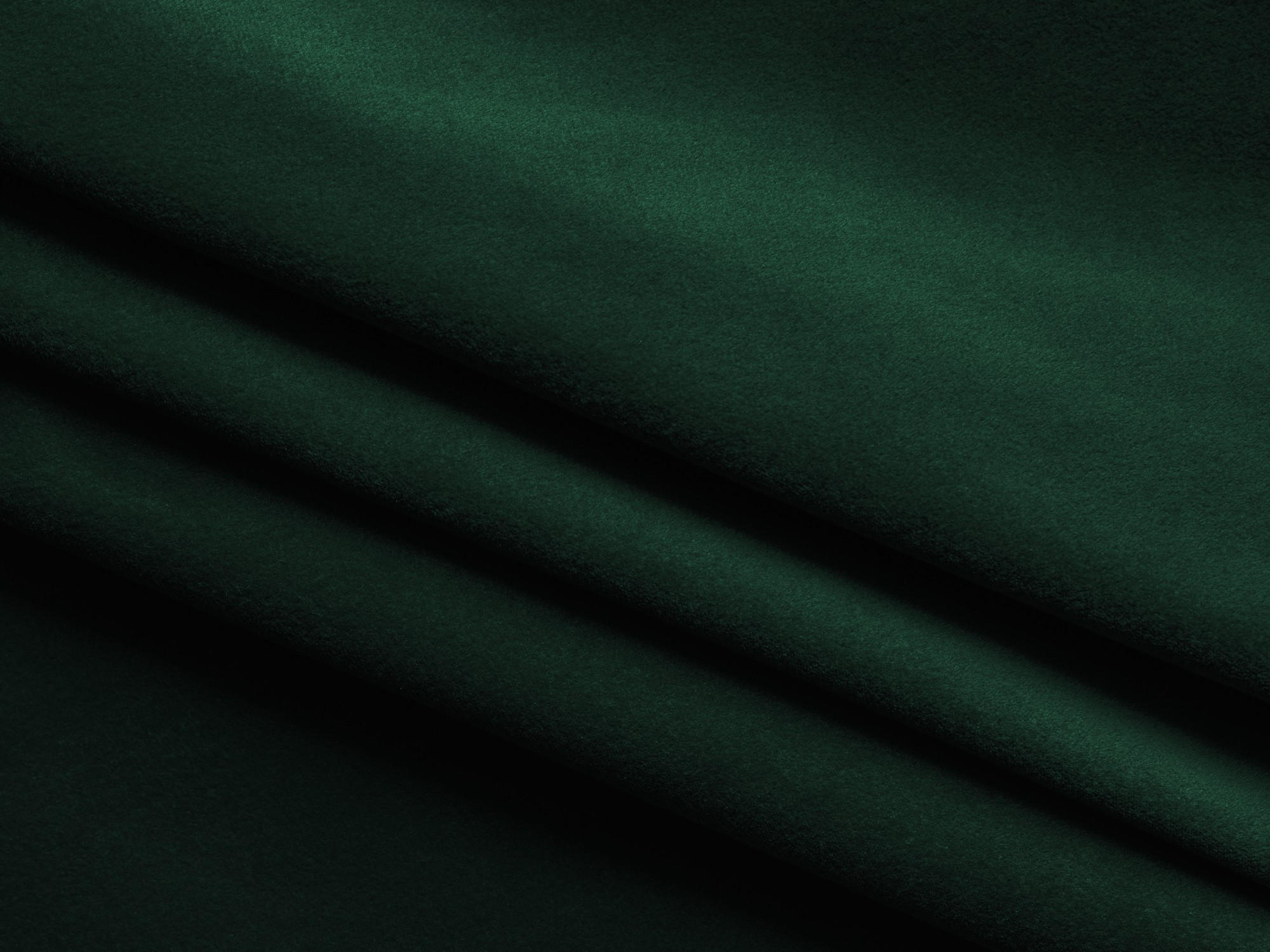 Thumbnail - Makamii Ecksofa, Dunkelgrün, Textil, 3-Sitzer, Füllung: Schaumstoff, L-Form, Ottomane links, 278x149 cm, Made in EU, Woh...