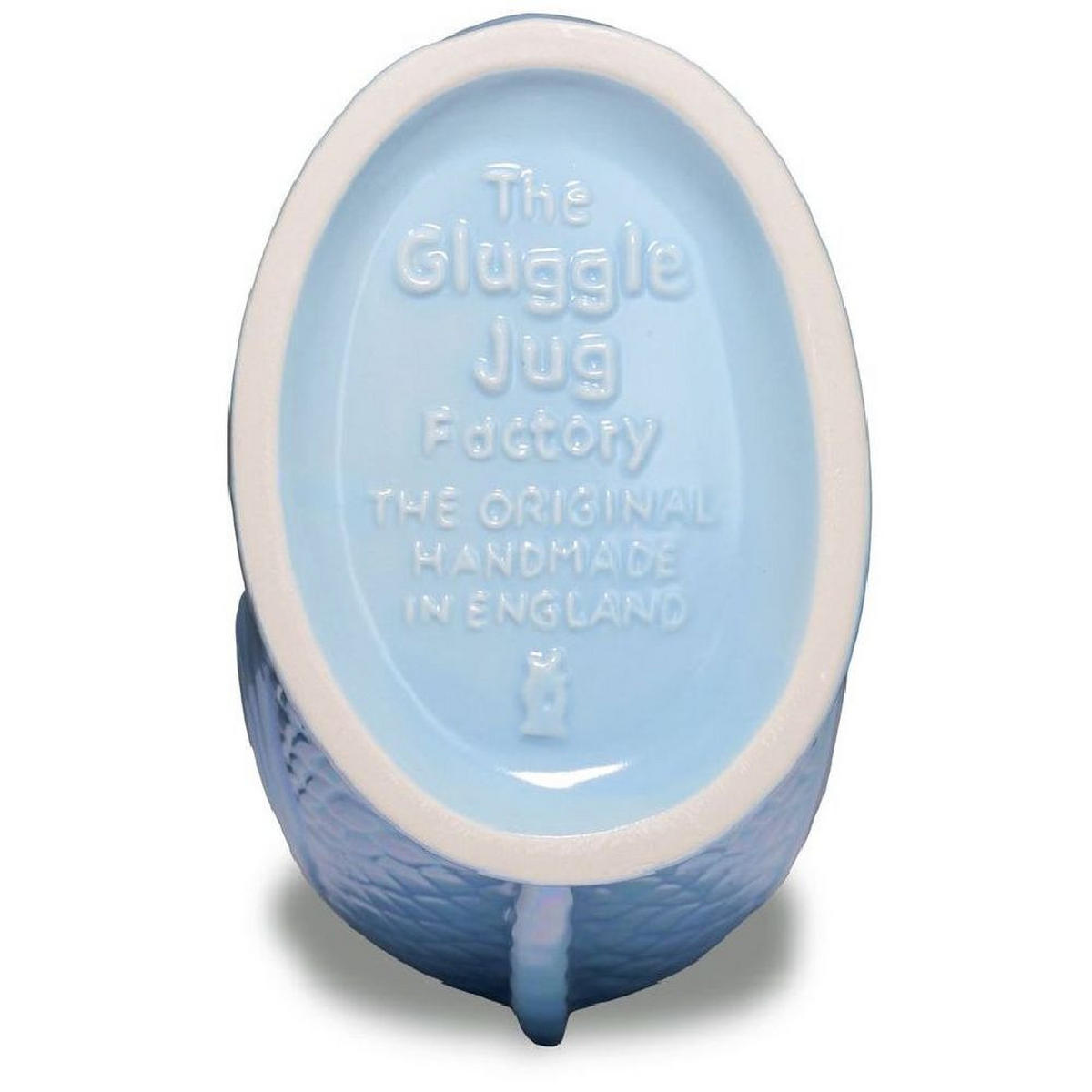 KARAFFE mit „Gluck-Gluck“-Geräusch 27,5/17/9,5 cm - Hellblau, Keramik (1.2L) - Gluckigluck