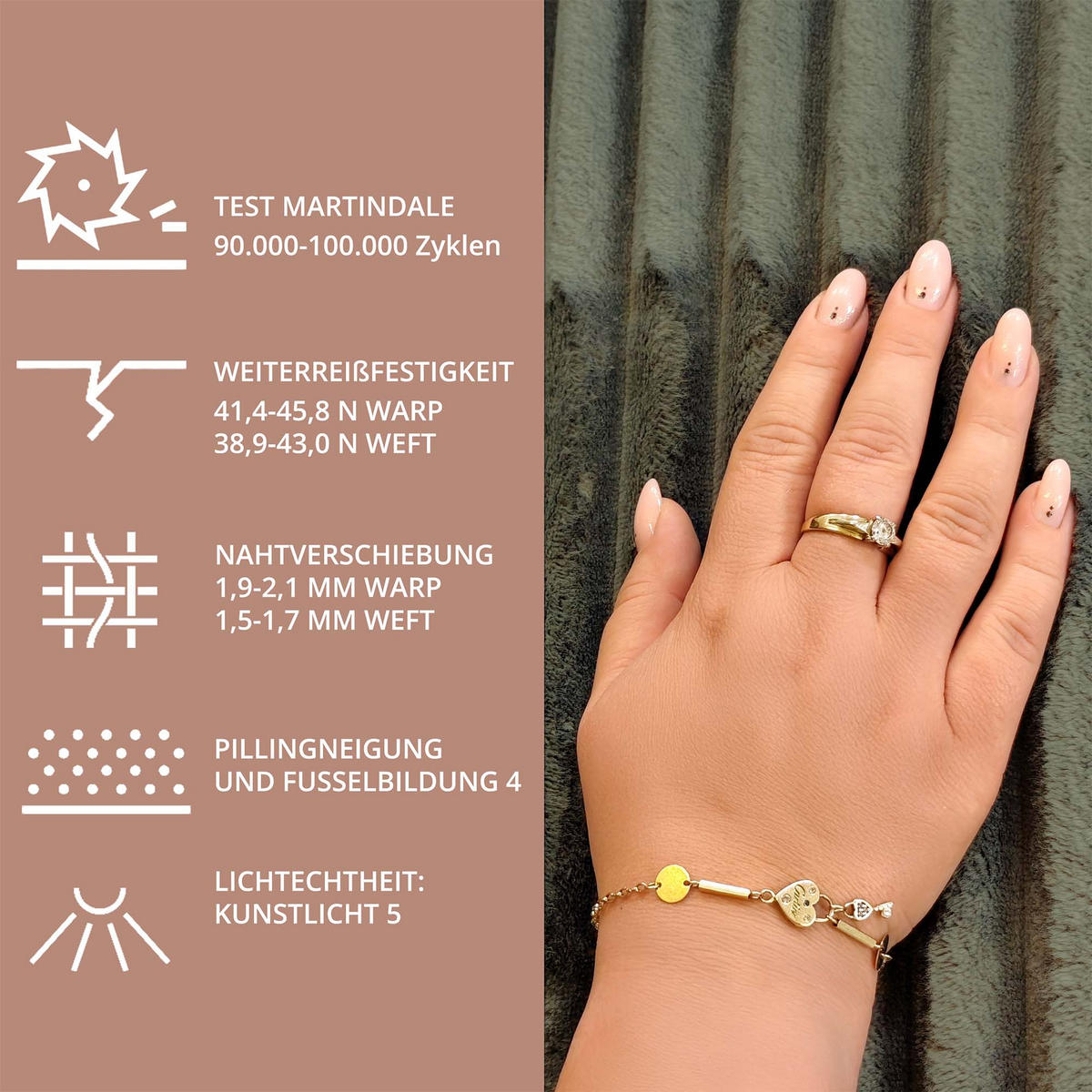 CORDSTOFF Tilia Grün – Breitcord 2,5 cm, 420 g/m², 140 cm breit, extraweich & robust, OEKO-TEX zertifiziert - Grün, Textil (140/100cm) - Dreamroots