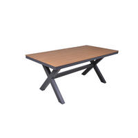 GARTENTISCH Kim Terrassentisch - Braun, Kunststoff (173/93.5/75cm) - DELUKE