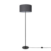 STEHLEUCHTE Luca Fl - Schwarz, Metall (38/38/144cm) - Paco Home