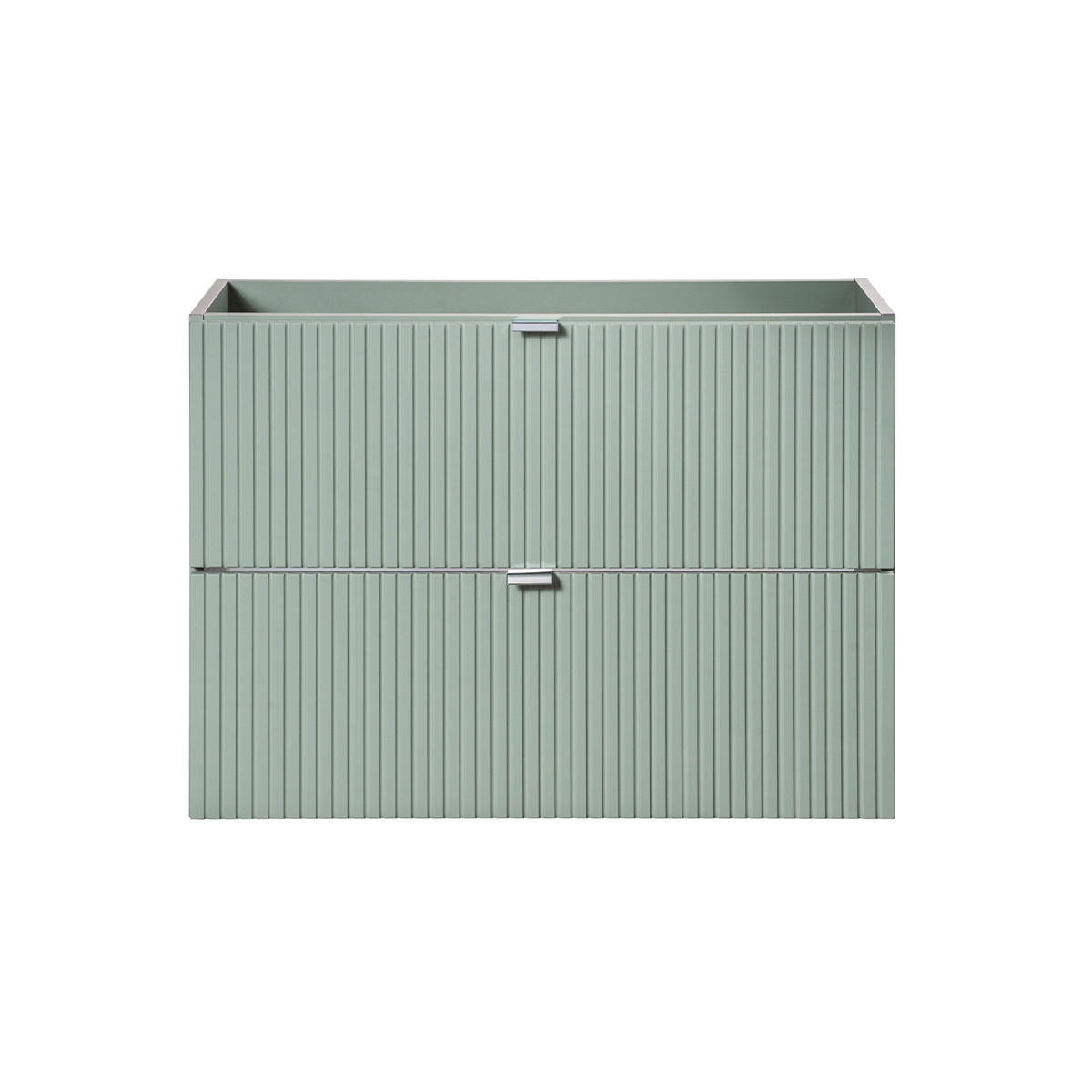 WASCHTISCHUNTERSCHRANK 80cm Jade Grün - Grün, Holzwerkstoff (80/57/40cm) - Petits-meubles