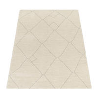 KURZFLORTEPPICH 200/290 cm Helios 722 - Creme, Textil (200/290cm) - Paco Home