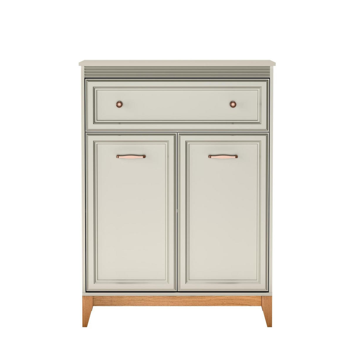 KOMMODE Windsor Kaschmir, Kombikommode - Kaschmir, Holzwerkstoff (92/126/41cm) - Bettso