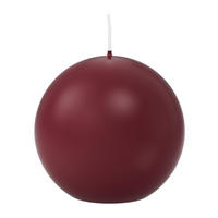 KUGELKERZEN Bordeaux Ø 70 mm, 12 Stück - Bordeaux, Paraffin (7/7/7cm) - Wiedemann Kerzen