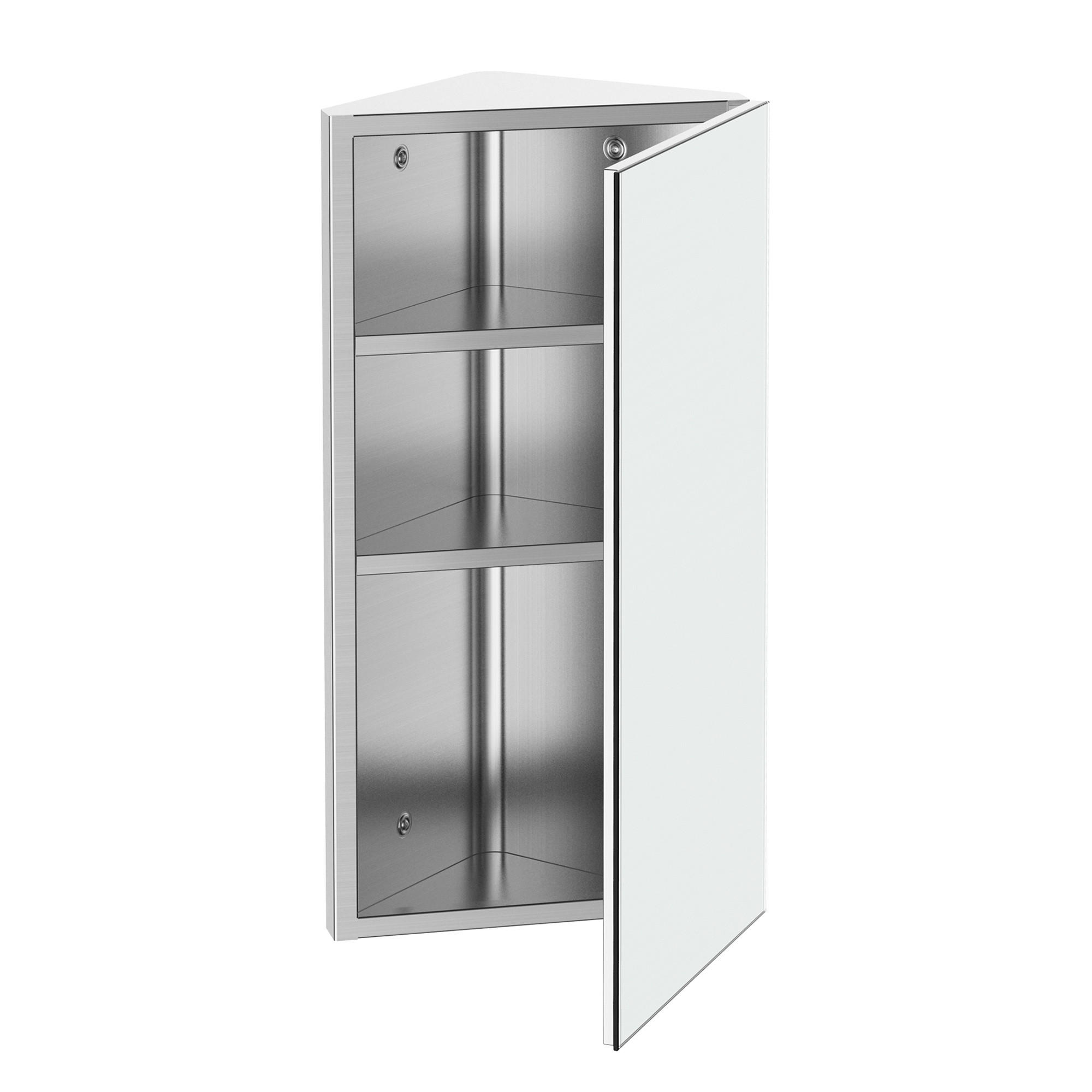 Pangivo Spiegelschrank Ahorn 30x18x60 cm