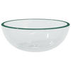 WASCHBECKEN 30/12 cm aus Hartglas Transparent - Transparent, Glas (30/12/30cm) - vidaXL