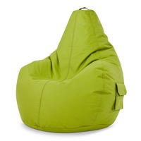SITZSACK Lounge Chair "Cozy" 80x70x90cm - Grün, Textil (70/90/80cm) - Green Bean
