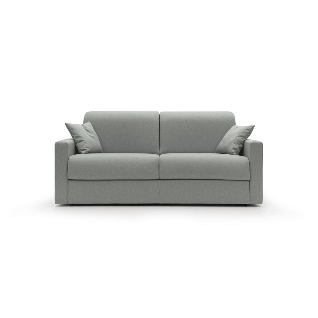 Thumbnail - Divani.store Schlafsofa, Grau, Textil, 166x90x96 cm, Wohnzimmer, Sofas & Couches, Schlafsofas