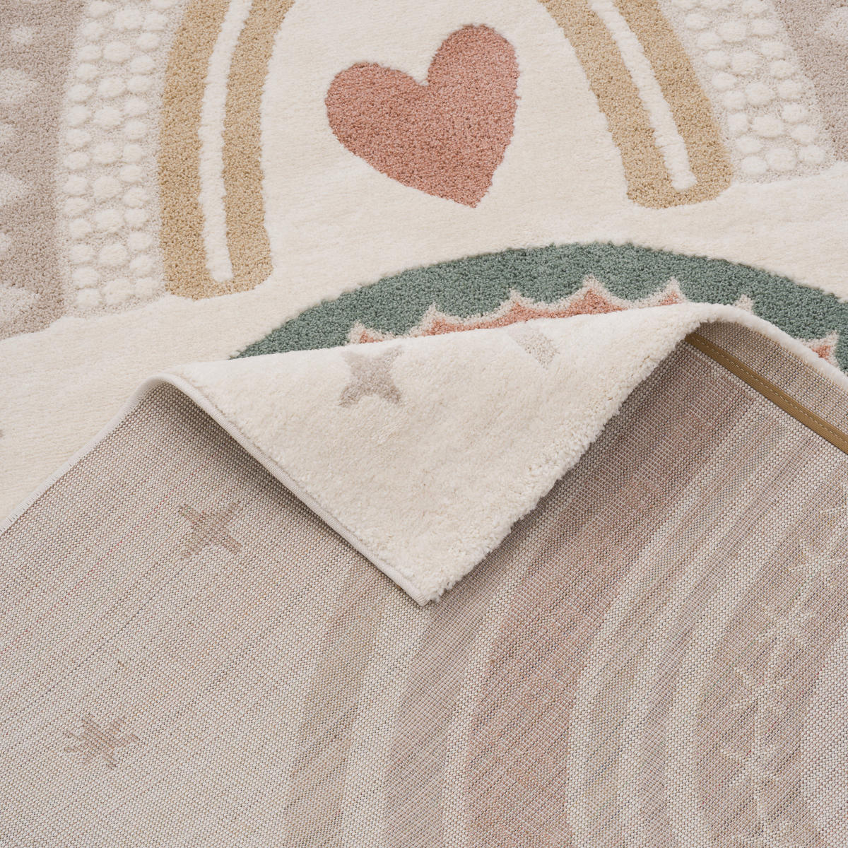 KINDER TEPPICH HAPPY KIDS - Multicolor, Textil (140/200cm) - Pergamon