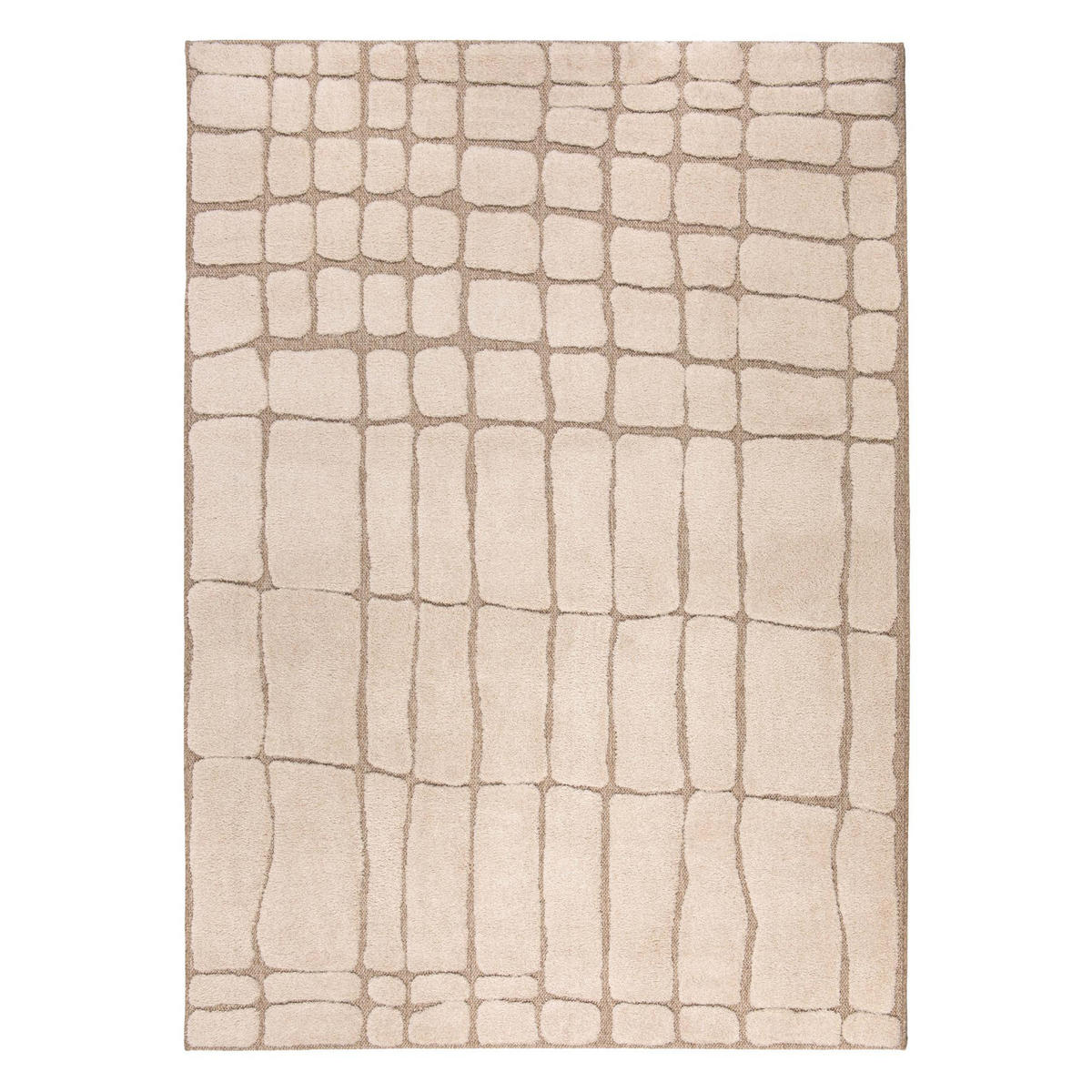 TEPPICH Sofiane natur 160 x 230 x 1 cm - Naturfarben, Textil (160/230cm) - Vivaraise